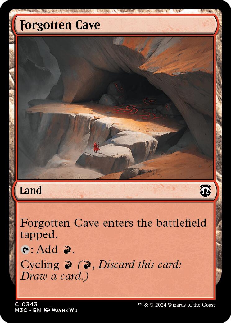 Forgotten Cave [Modern Horizons 3 Commander] | Odin's Place