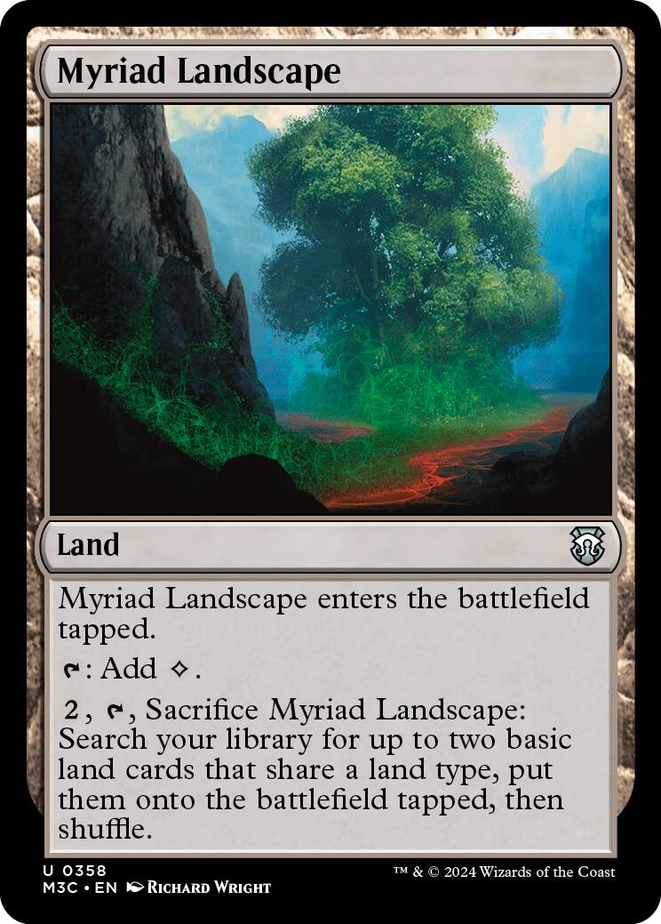 Myriad Landscape [Modern Horizons 3 Commander] | Odin's Place