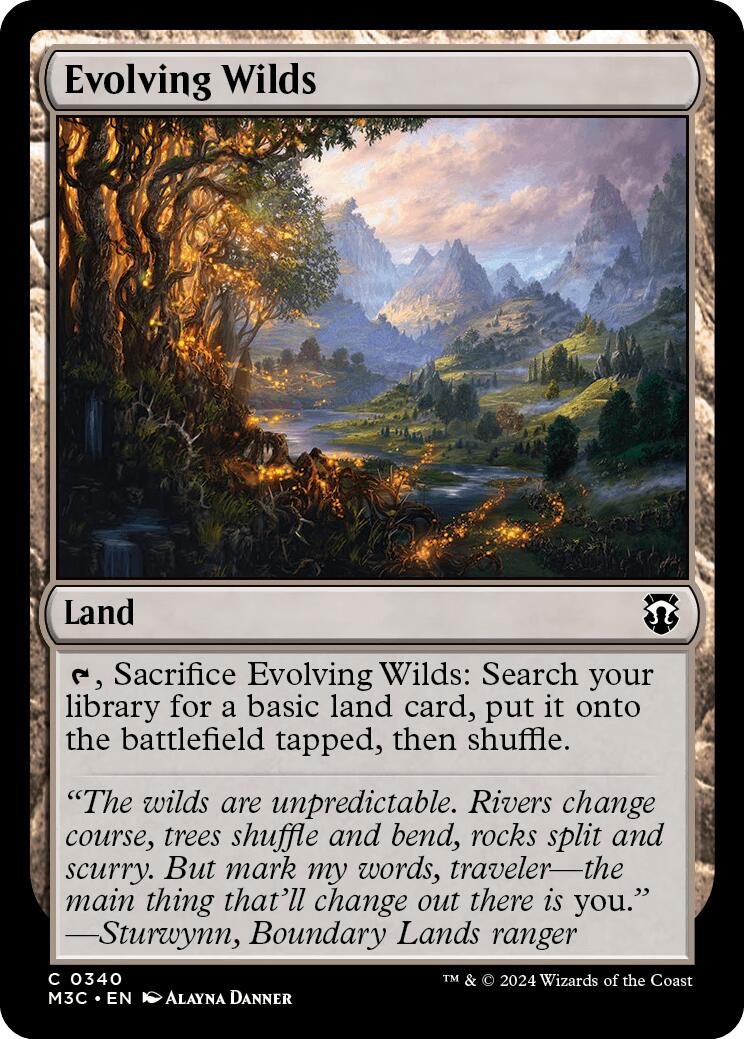 Evolving Wilds [Modern Horizons 3 Commander] | Odin's Place