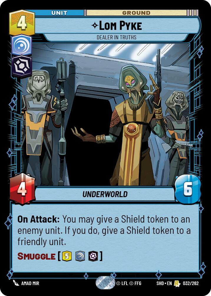 Lom Pyke - Dealer in Truths (032/262) (032/262) [Shadows of the Galaxy] | Odin's Place