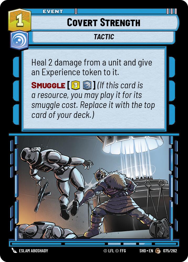 Covert Strength (075/262) (075/262) [Shadows of the Galaxy] | Odin's Place