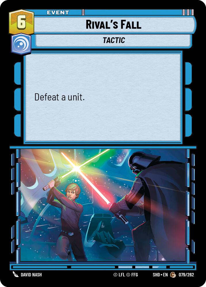 Rival's Fall (079/262) (079/262) [Shadows of the Galaxy] | Odin's Place