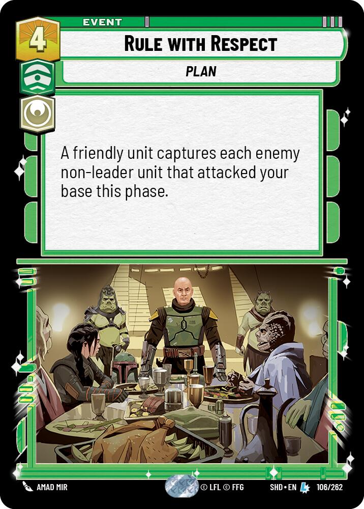 Rule with Respect (106/262) (106/262) [Shadows of the Galaxy] | Odin's Place