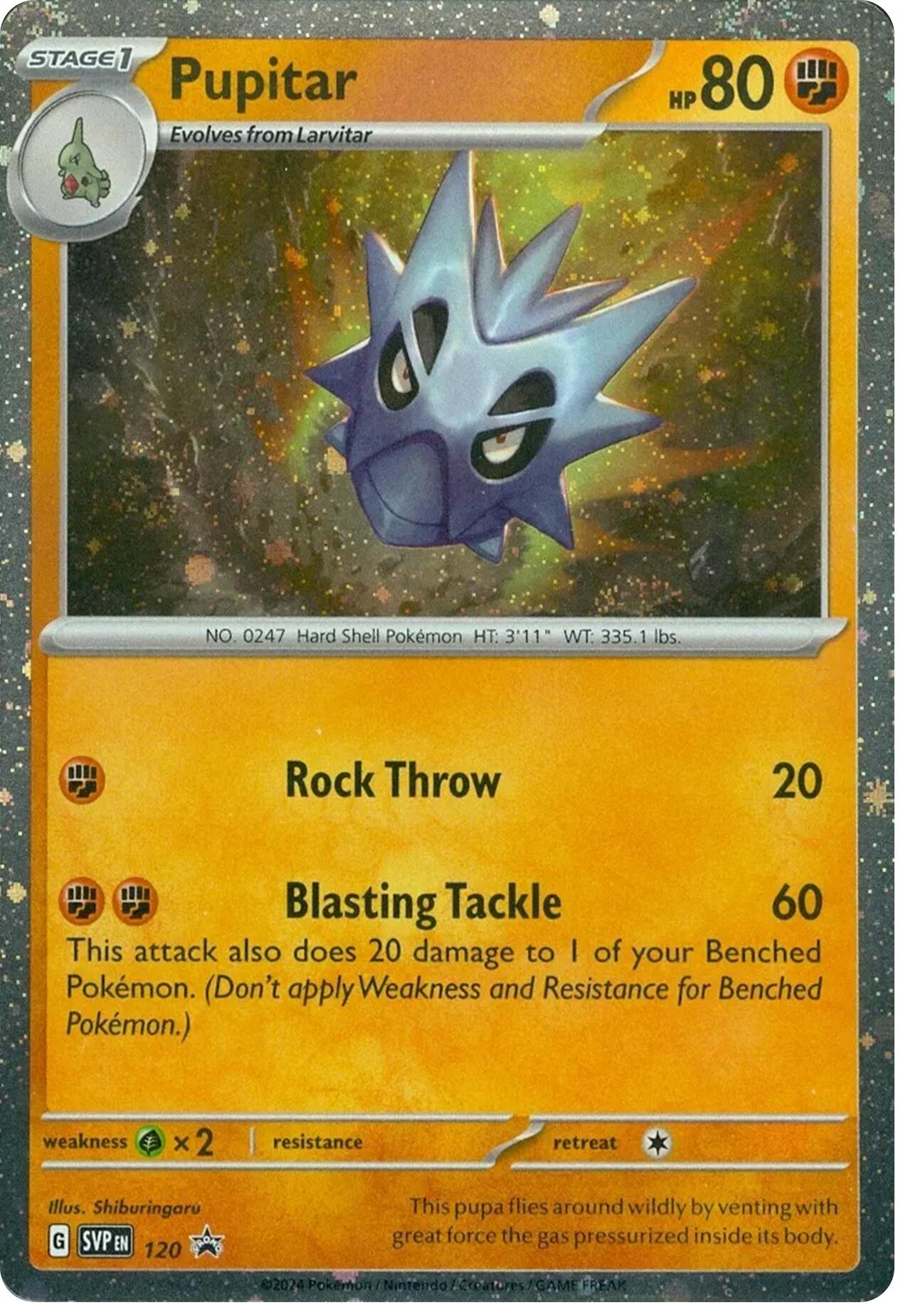 Pupitar (120) [Scarlet & Violet: Black Star Promos] | Odin's Place