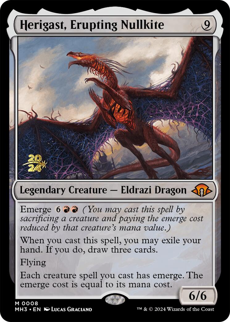Herigast, Erupting Nullkite [Modern Horizons 3 Prerelease Promos] | Odin's Place