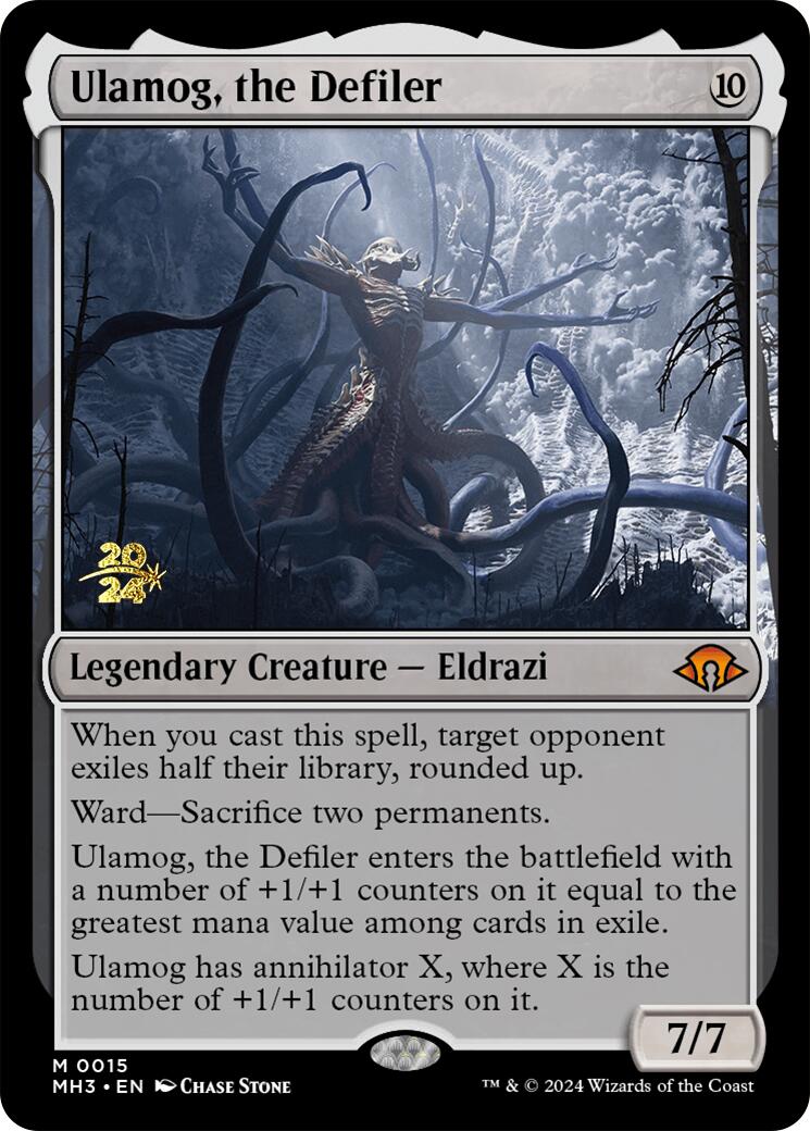 Ulamog, the Defiler [Modern Horizons 3 Prerelease Promos] | Odin's Place