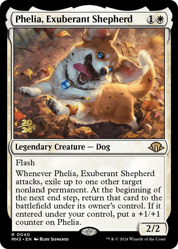 Phelia, Exuberant Shepherd [Modern Horizons 3 Prerelease Promos] | Odin's Place