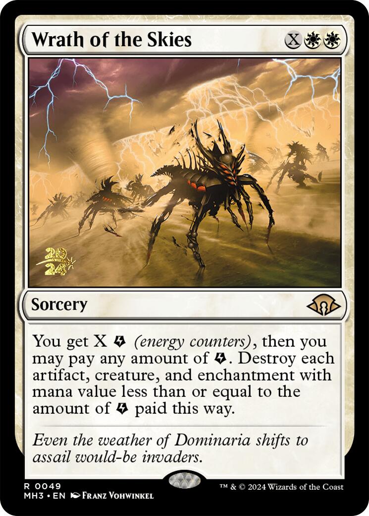 Wrath of the Skies [Modern Horizons 3 Prerelease Promos] | Odin's Place