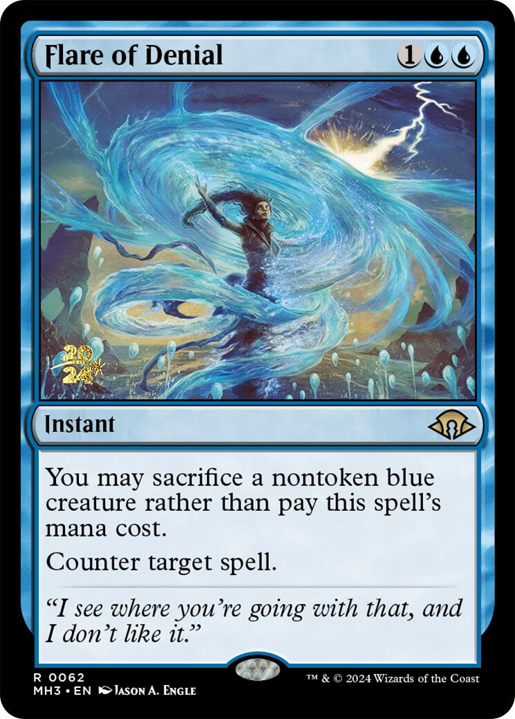 Flare of Denial [Modern Horizons 3 Prerelease Promos] | Odin's Place