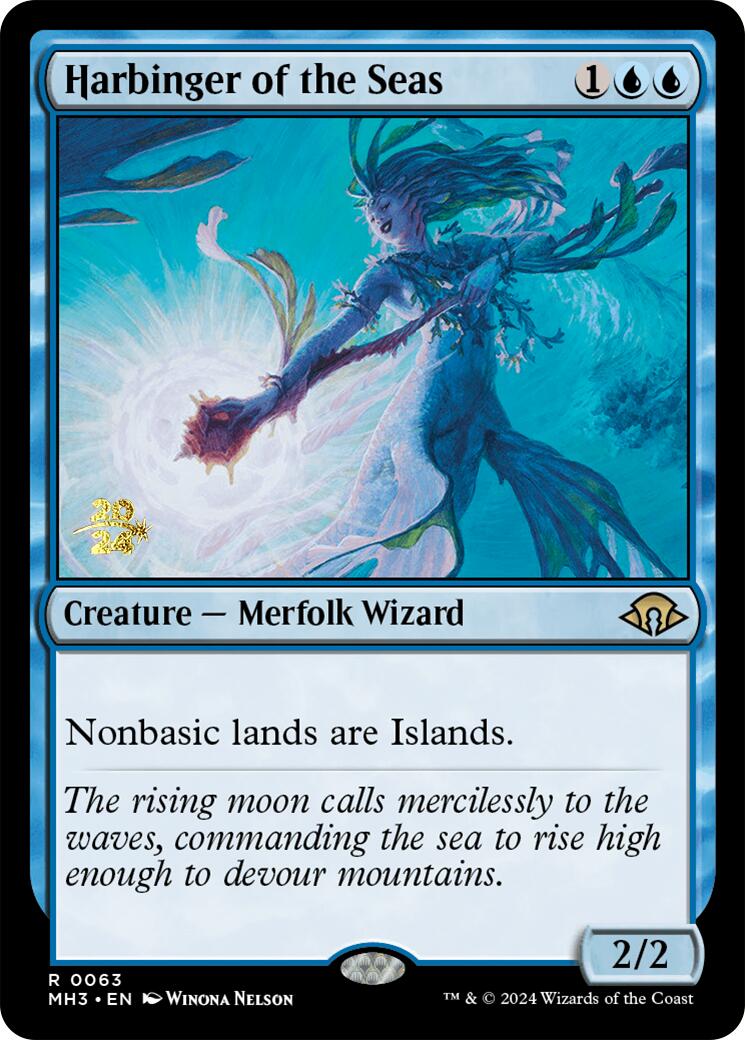 Harbinger of the Seas [Modern Horizons 3 Prerelease Promos] | Odin's Place