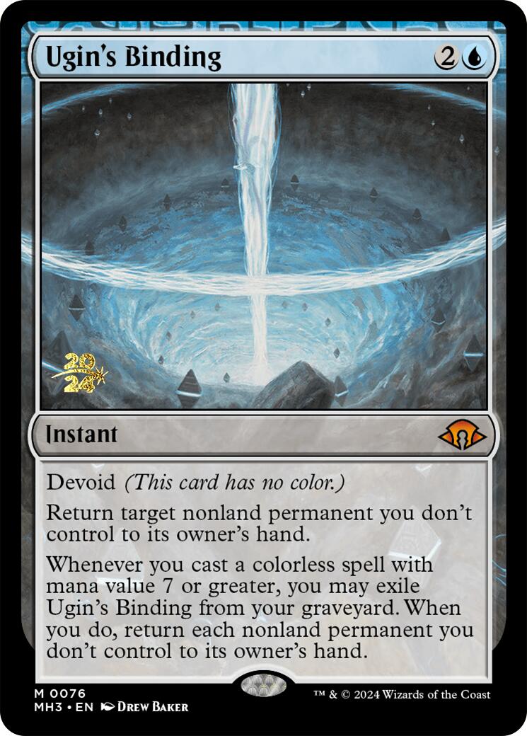 Ugin's Binding [Modern Horizons 3 Prerelease Promos] | Odin's Place