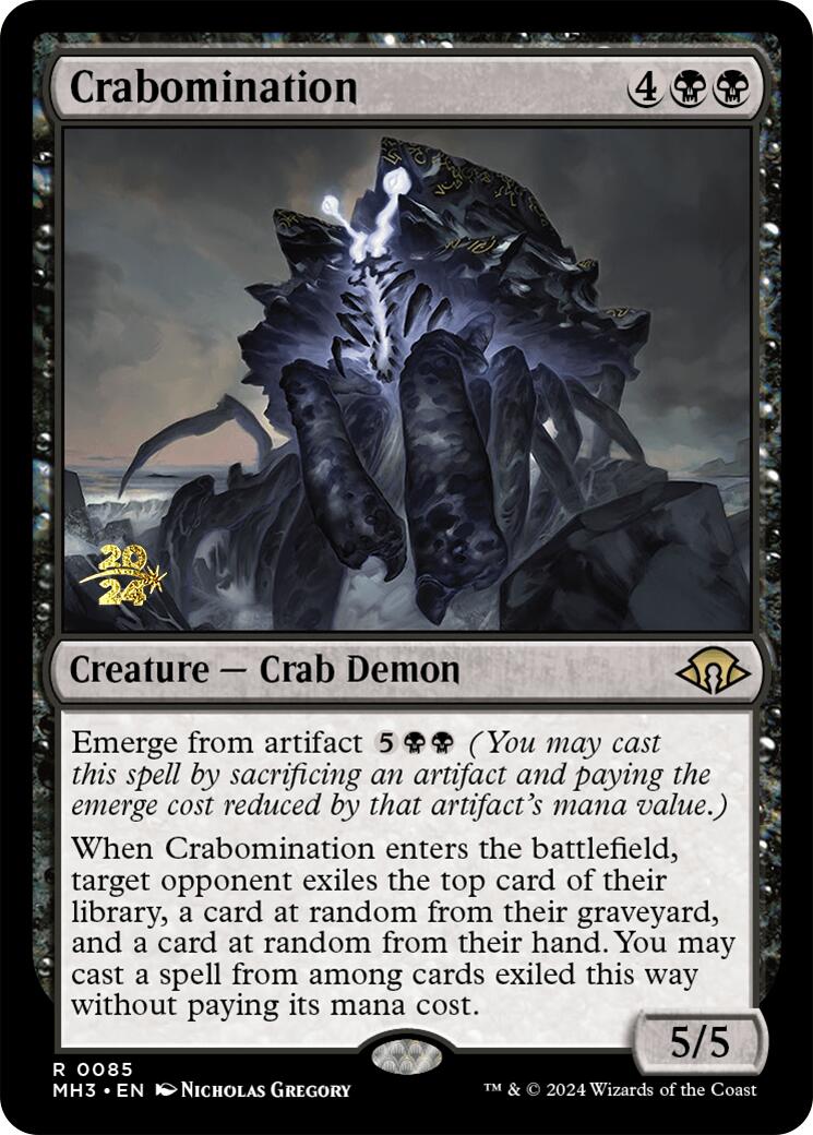 Crabomination [Modern Horizons 3 Prerelease Promos] | Odin's Place