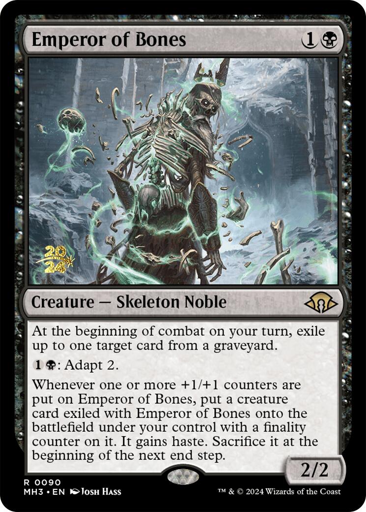 Emperor of Bones [Modern Horizons 3 Prerelease Promos] | Odin's Place
