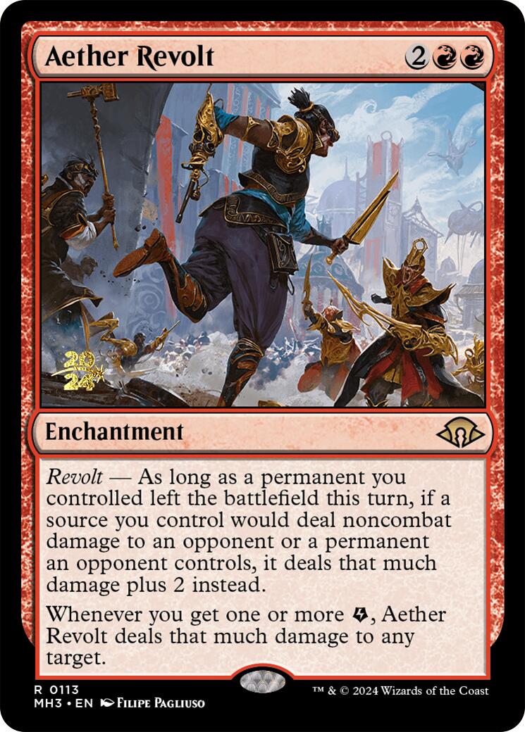 Aether Revolt [Modern Horizons 3 Prerelease Promos] | Odin's Place