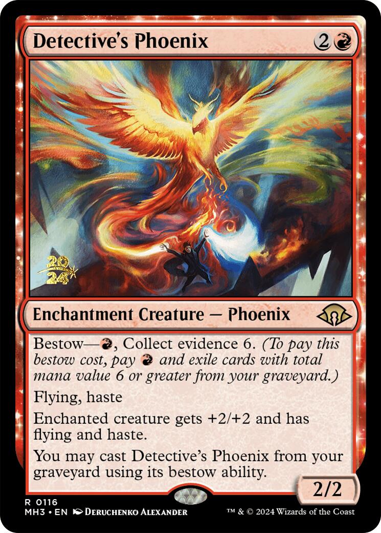Detective's Phoenix [Modern Horizons 3 Prerelease Promos] | Odin's Place