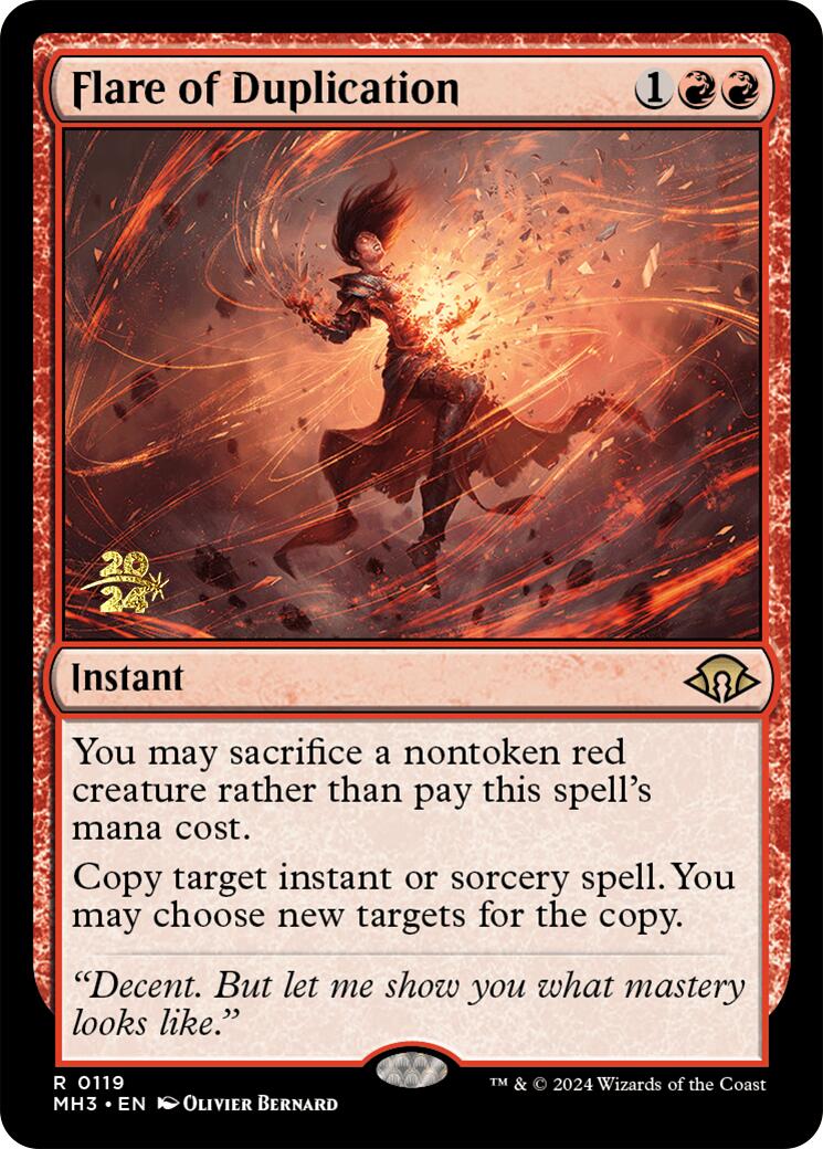 Flare of Duplication [Modern Horizons 3 Prerelease Promos] | Odin's Place