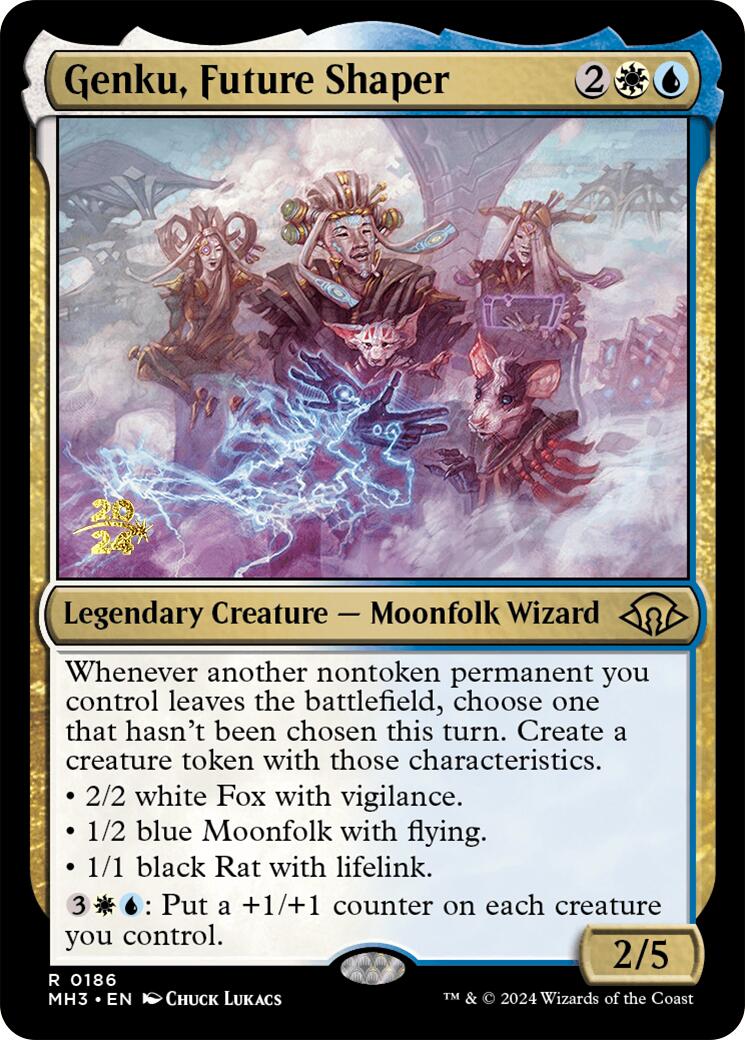 Genku, Future Shaper [Modern Horizons 3 Prerelease Promos] | Odin's Place