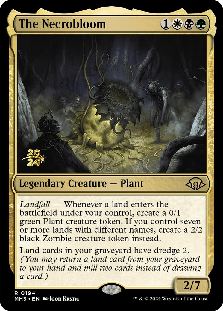 The Necrobloom [Modern Horizons 3 Prerelease Promos] | Odin's Place