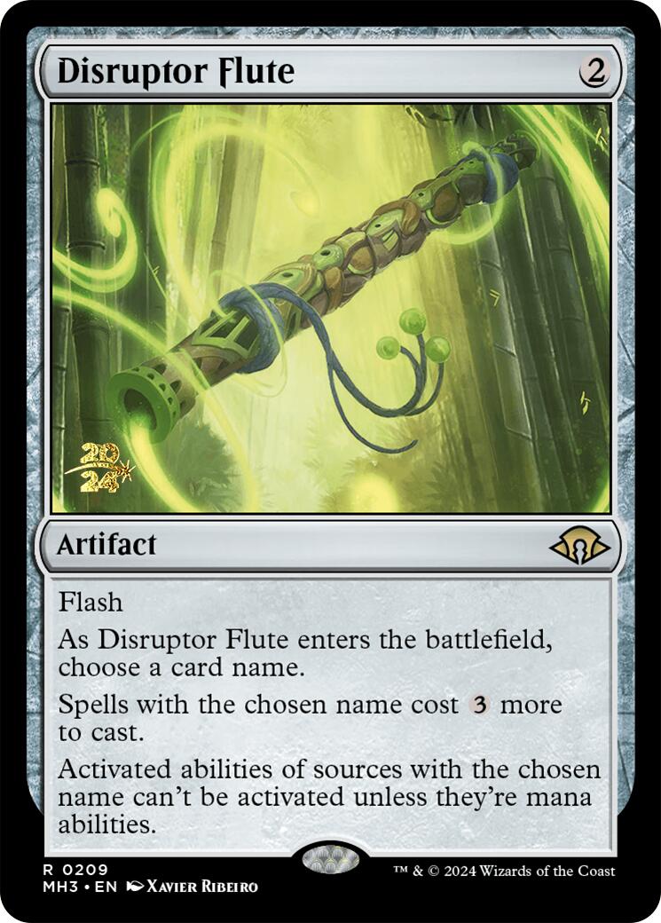 Disruptor Flute [Modern Horizons 3 Prerelease Promos] | Odin's Place