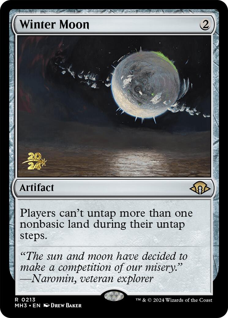 Winter Moon [Modern Horizons 3 Prerelease Promos] | Odin's Place