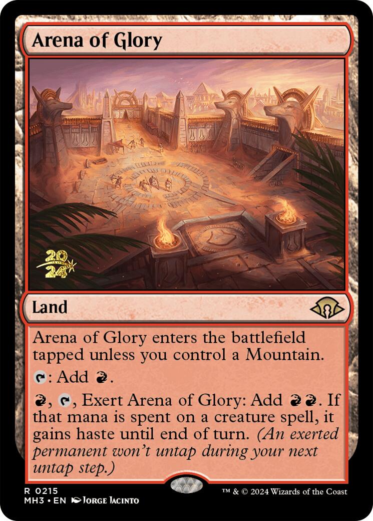 Arena of Glory [Modern Horizons 3 Prerelease Promos] | Odin's Place