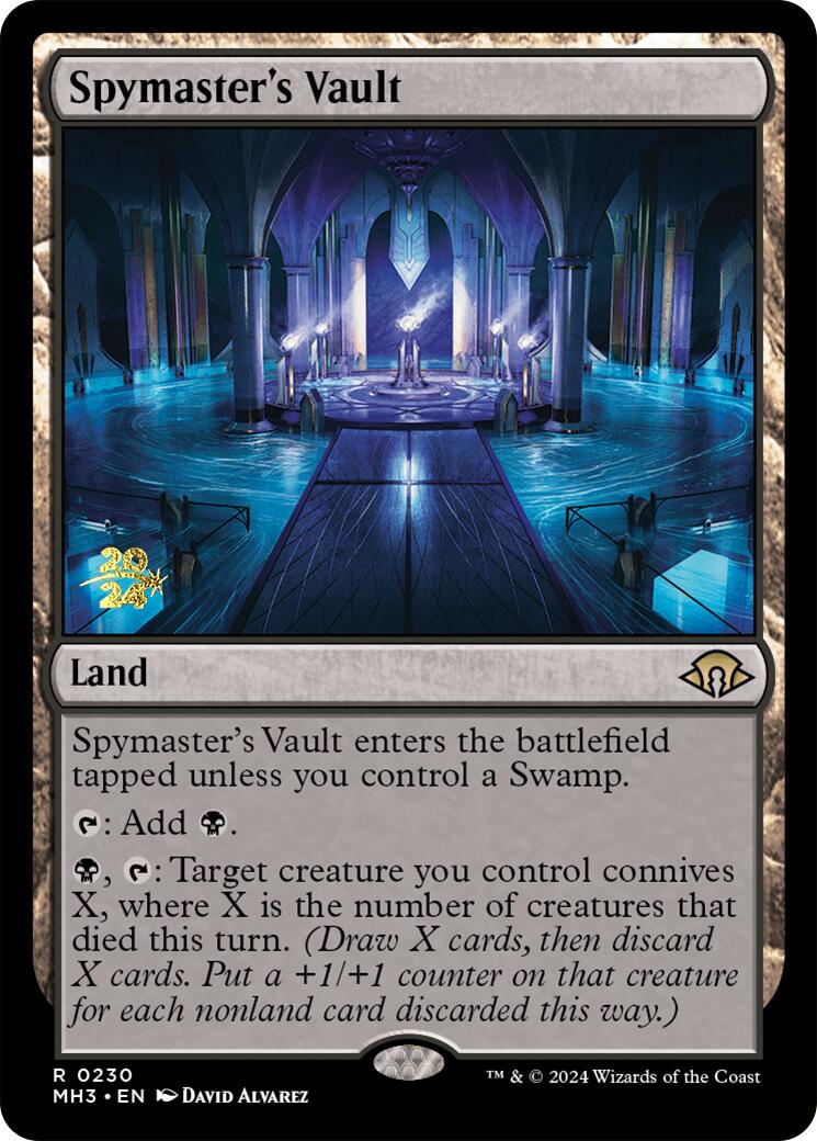 Spymaster's Vault [Modern Horizons 3 Prerelease Promos] | Odin's Place