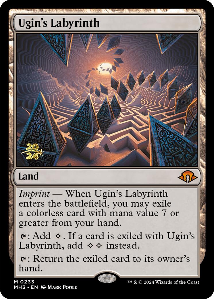 Ugin's Labyrinth [Modern Horizons 3 Prerelease Promos] | Odin's Place