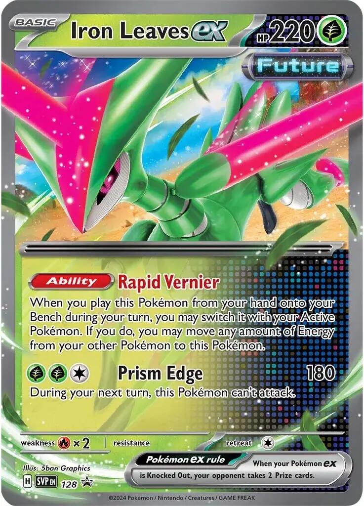 Iron Leaves ex (128) [Scarlet & Violet: Black Star Promos] | Odin's Place