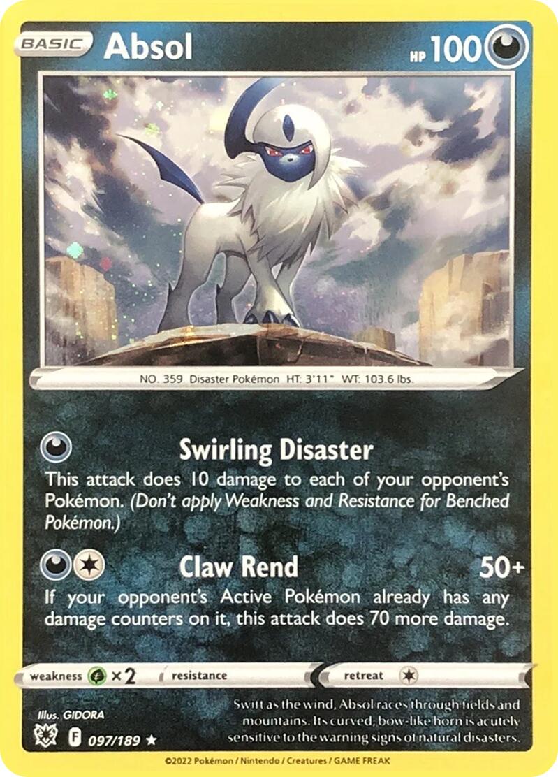Absol (097/189) (Cosmos Holo) [Miscellaneous Cards] | Odin's Place