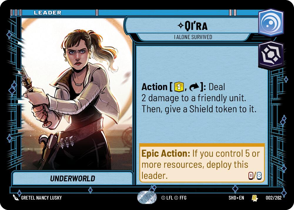 Qi'ra - I Alone Survived (002/262) (002/262) [Shadows of the Galaxy] | Odin's Place
