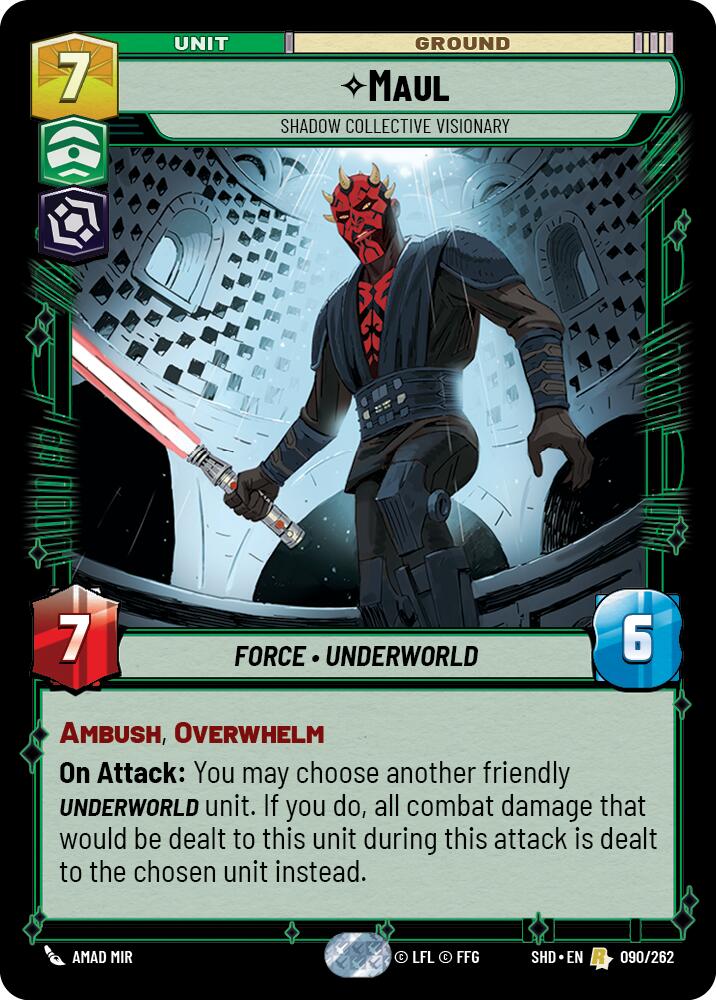 Maul - Shadow Collective Visionary (090/262) (090/262) [Shadows of the Galaxy] | Odin's Place