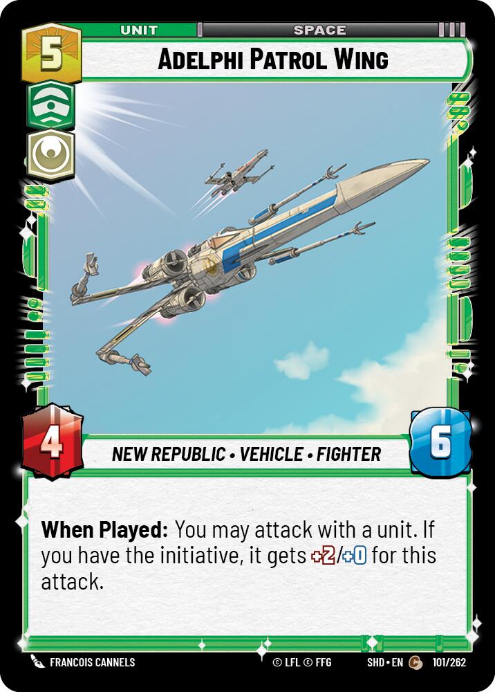 Adelphi Patrol Wing (101/262) (101/262) [Shadows of the Galaxy] | Odin's Place
