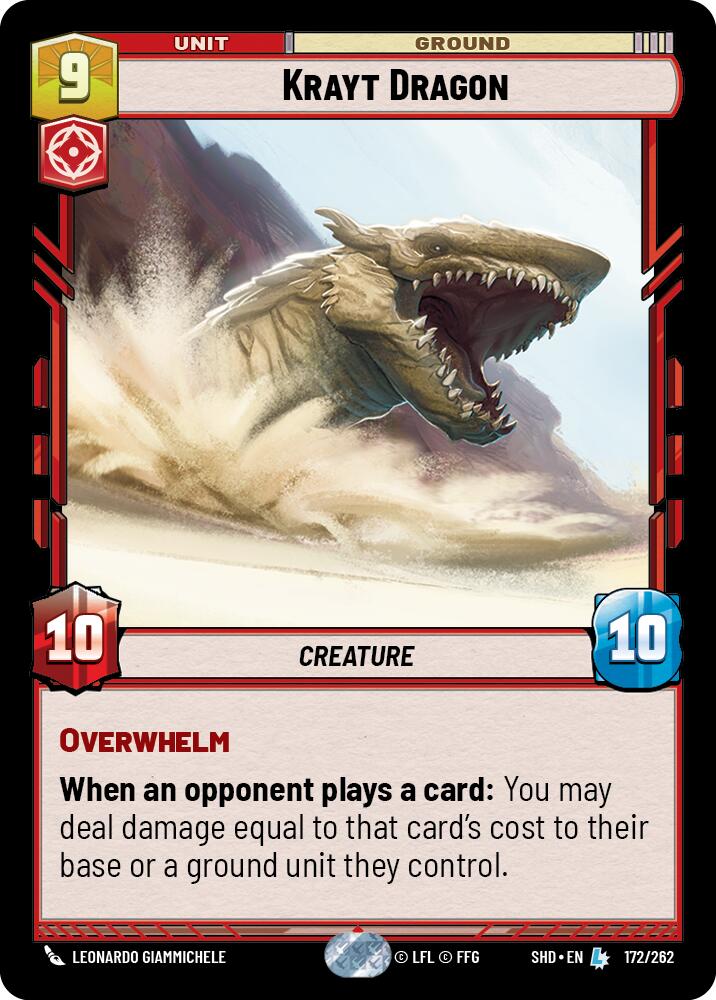Krayt Dragon (172/262) (172/262) [Shadows of the Galaxy] | Odin's Place