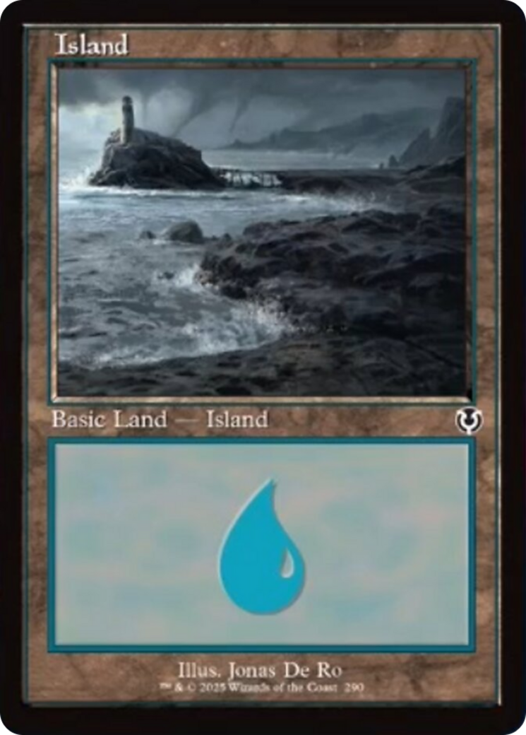 Island (290) (Retro Frame) [Innistrad Remastered] | Odin's Place