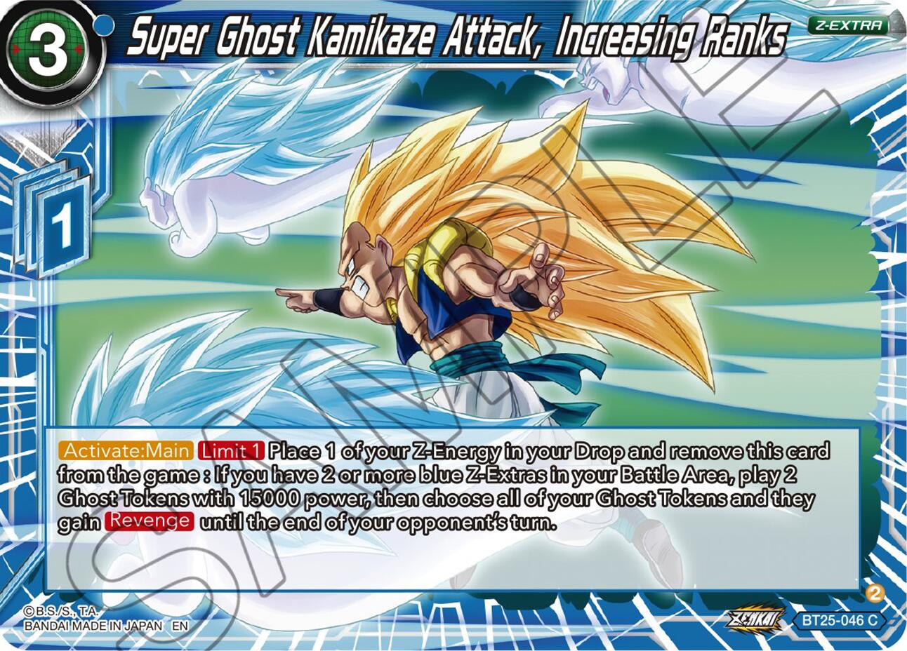 Super Ghost Kamikaze Attack, Increasing Ranks (BT25-046) [Legend of the Dragon Balls] | Odin's Place