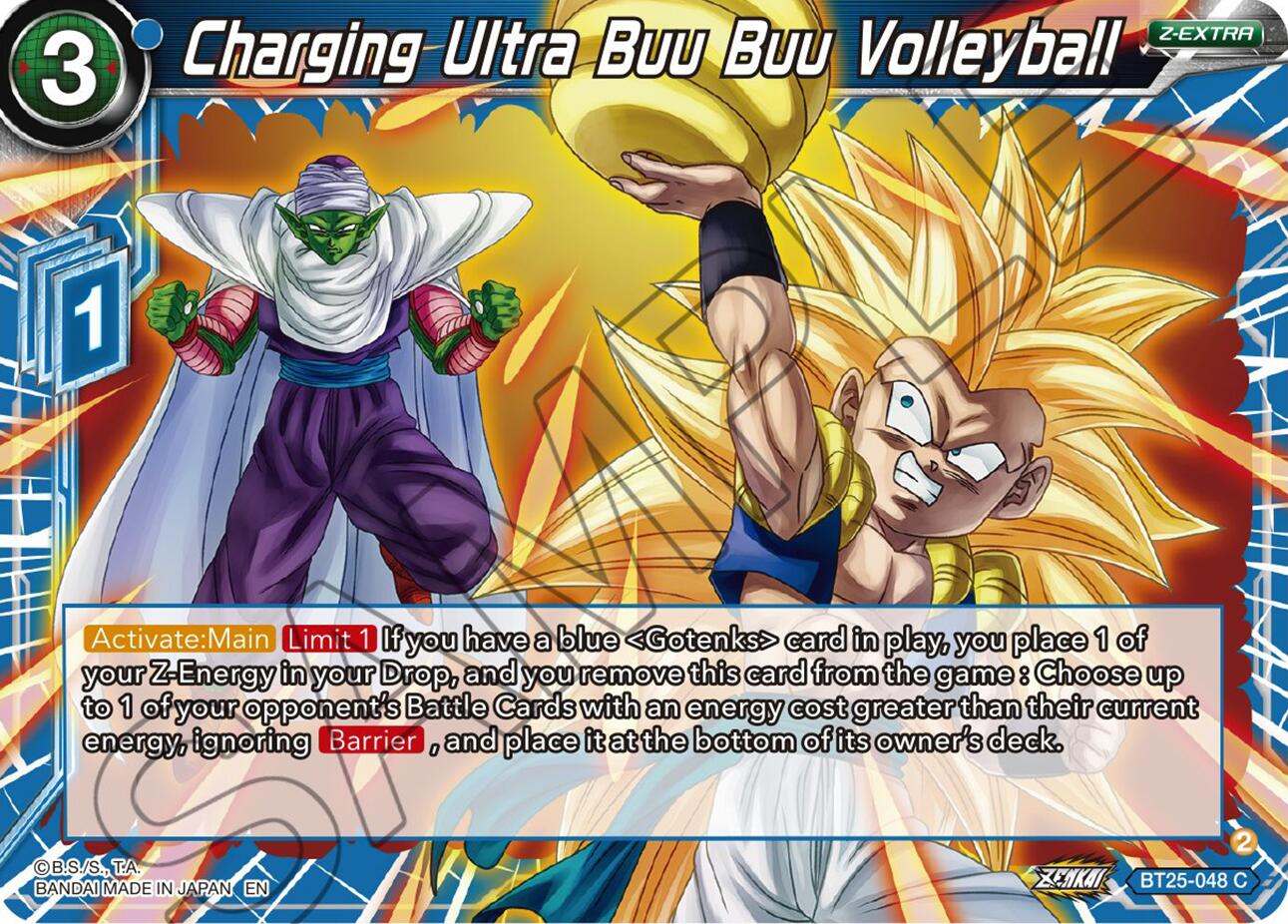 Charging Ultra Buu Buu Volleyball (BT25-048) [Legend of the Dragon Balls] | Odin's Place