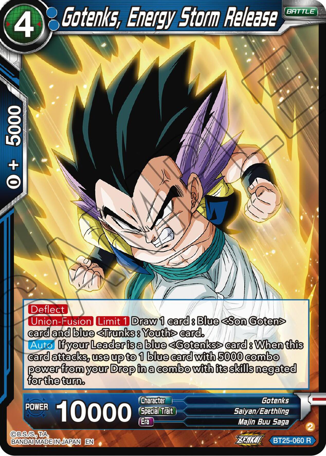 Gotenks, Energy Storm Release (BT25-060) [Legend of the Dragon Balls] | Odin's Place
