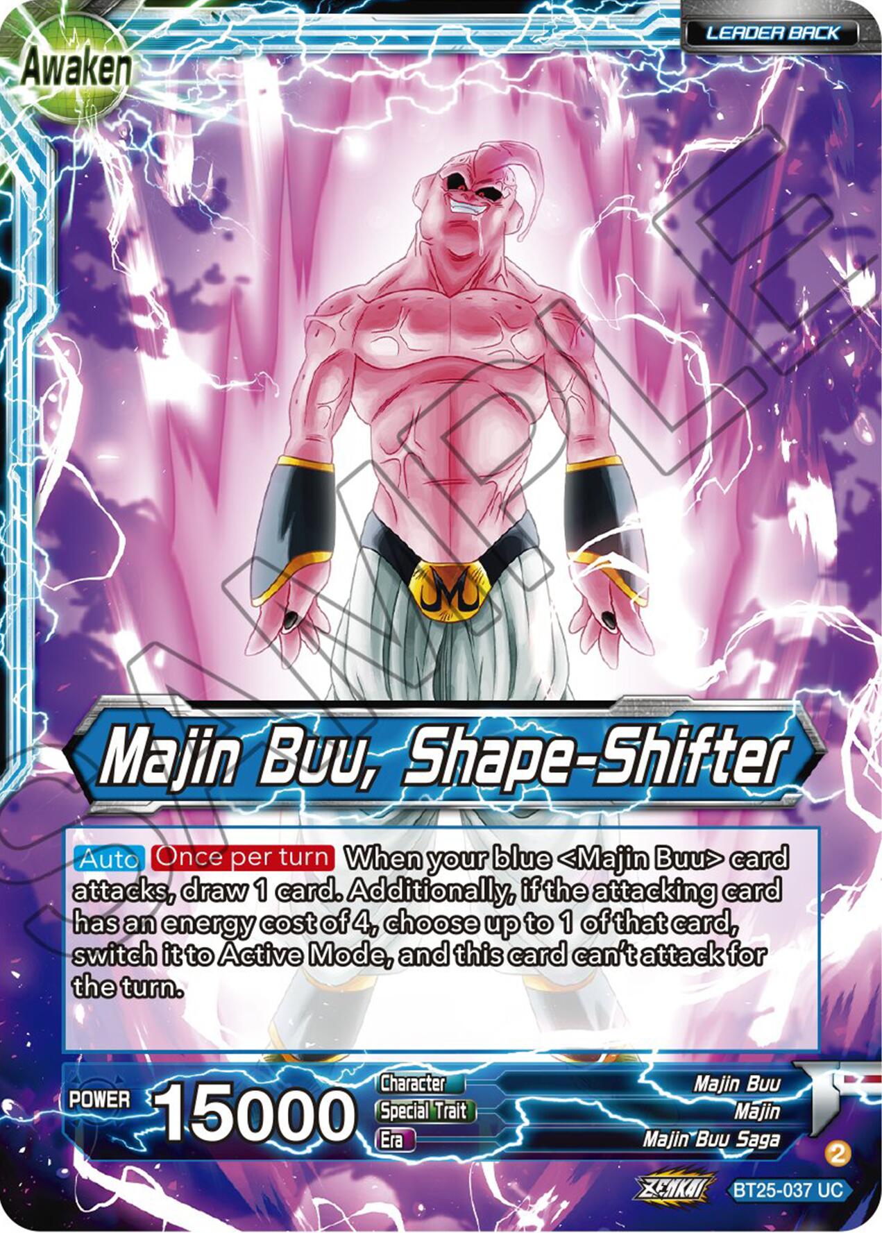 Majin Buu // Majin Buu, Shape-Shifter (BT25-037) [Legend of the Dragon Balls] | Odin's Place