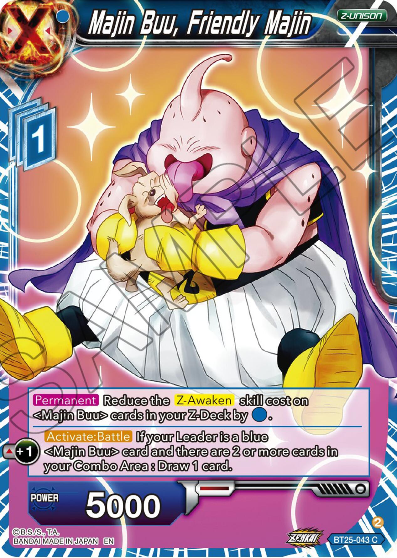 Majin Buu, Friendly Majin (BT25-043) [Legend of the Dragon Balls] | Odin's Place