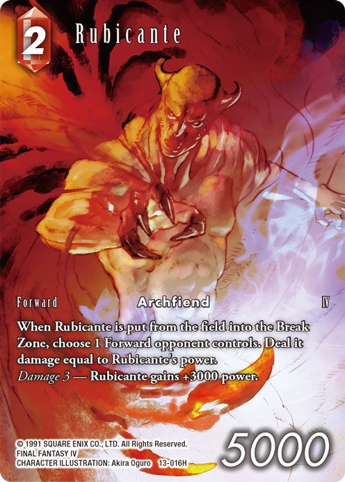 Rubicante (Full Art) [Opus XIII: Crystal Radiance] | Odin's Place