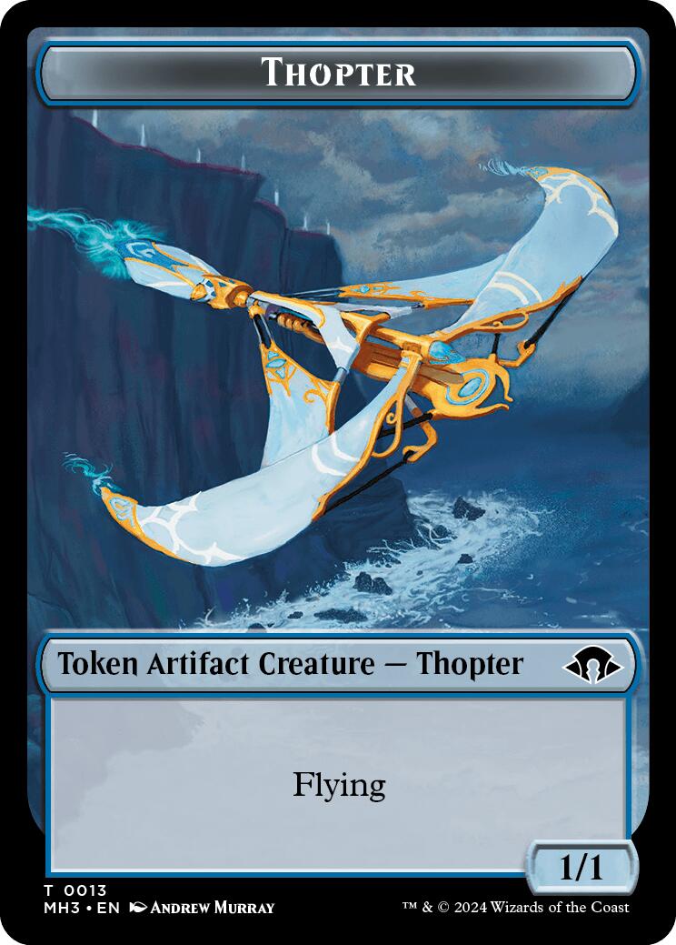 Servo // Thoper Double-Sided Token [Modern Horizons 3 Tokens] | Odin's Place