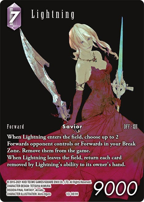 Lightning (Full Art) [Opus XIII: Crystal Radiance] | Odin's Place