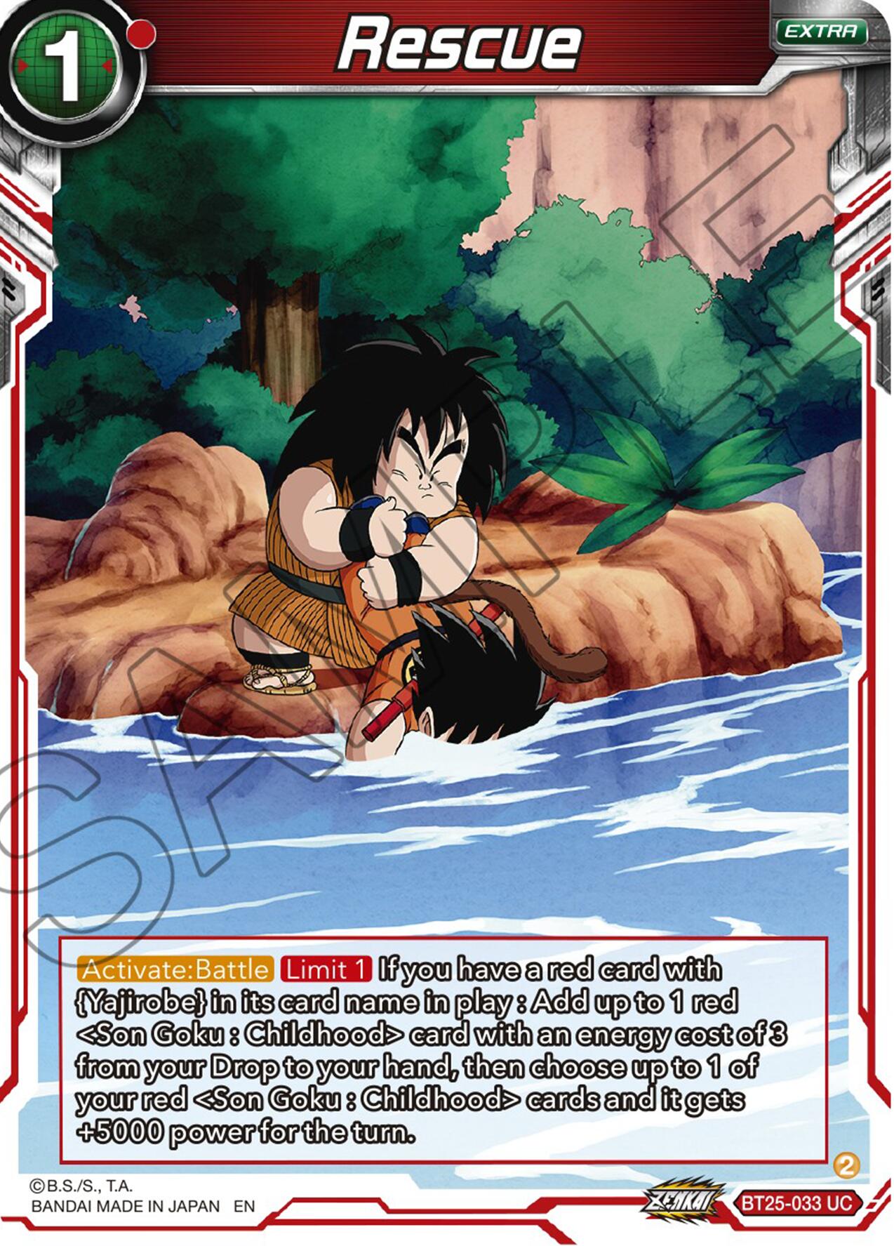 Rescue (BT25-033) [Legend of the Dragon Balls] | Odin's Place