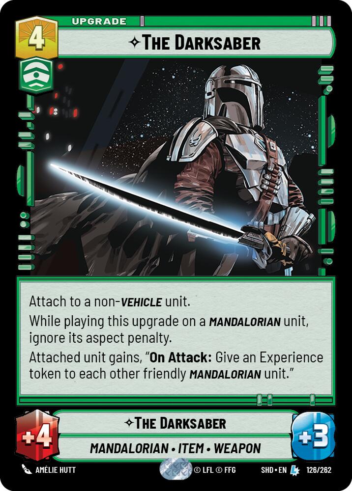 The Darksaber (126/262) (126/262) [Shadows of the Galaxy] | Odin's Place