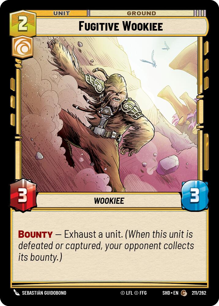 Fugitive Wookiee (211/262) (211/262) [Shadows of the Galaxy] | Odin's Place