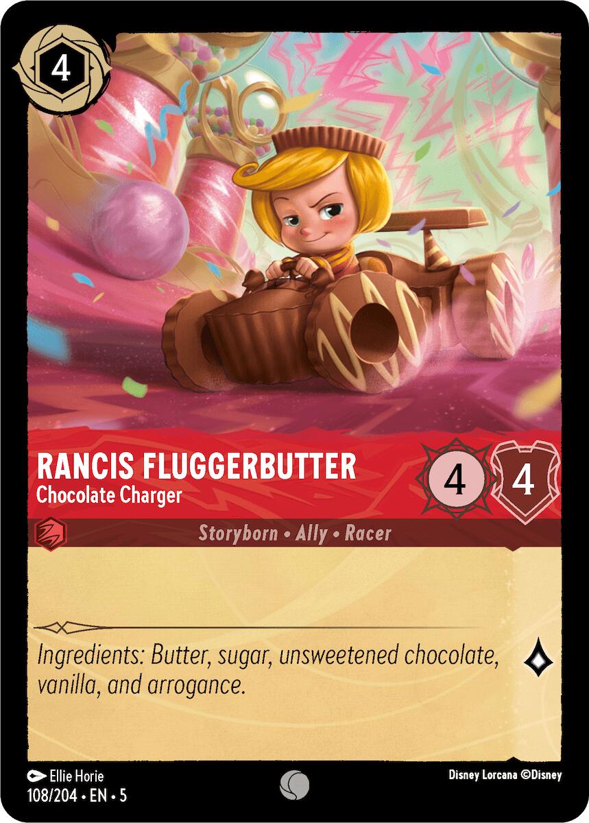 Rancis Fluggerbutter - Chocolate Charger (108/204) [Shimmering Skies] | Odin's Place