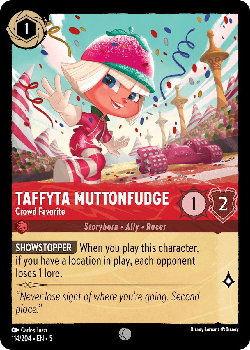 Taffyta Muttonfudge - Crowd Favorite (114/204) [Shimmering Skies] | Odin's Place