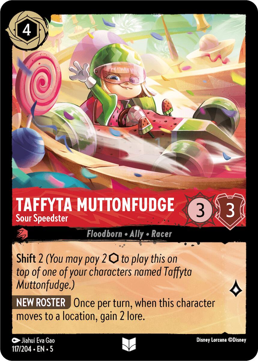 Taffyta Muttonfudge - Sour Speedster (117/204) [Shimmering Skies] | Odin's Place