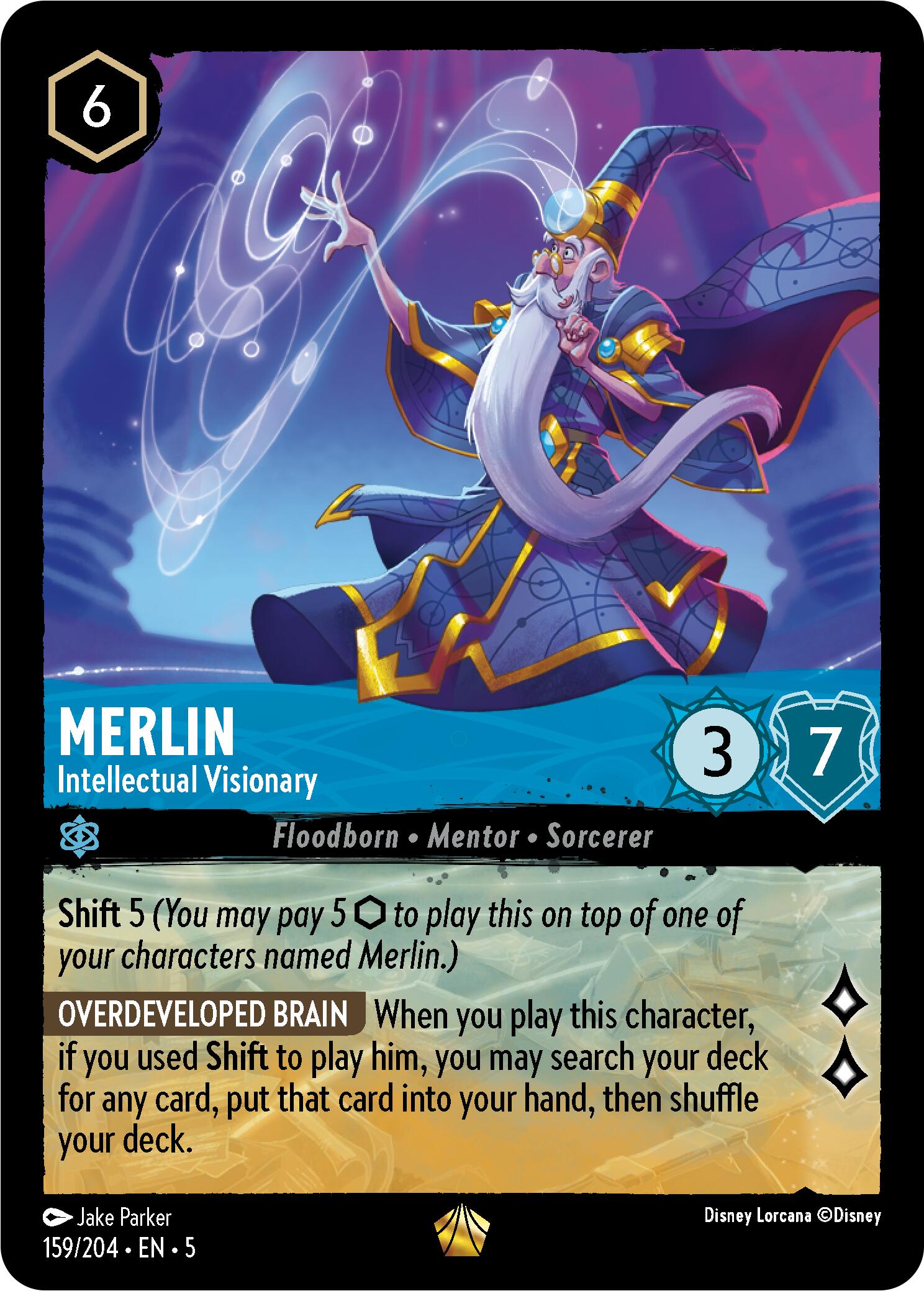 Merlin - Intellectual Visionary (159/204) [Shimmering Skies] | Odin's Place