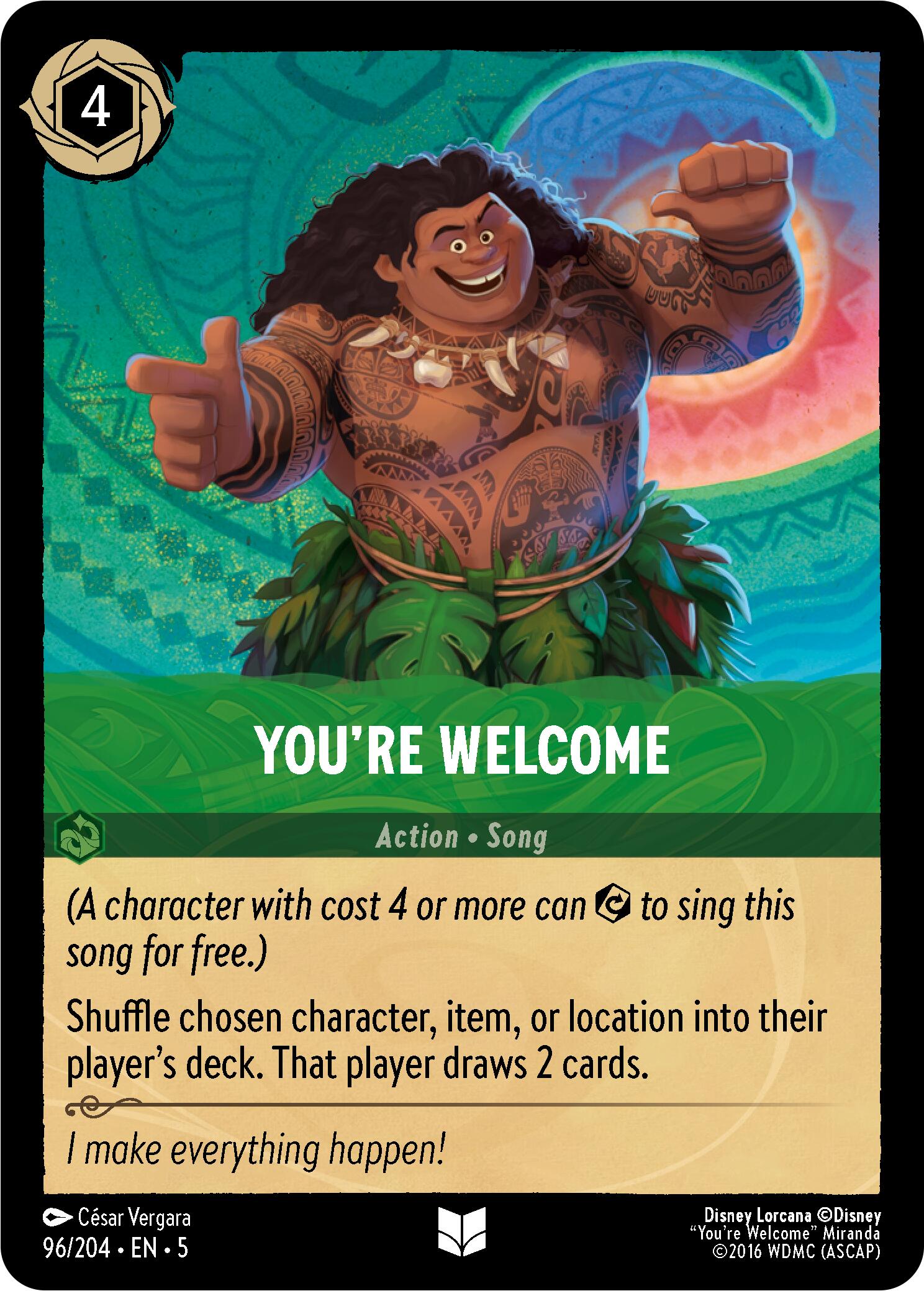 You're Welcome (96/204) [Shimmering Skies] | Odin's Place